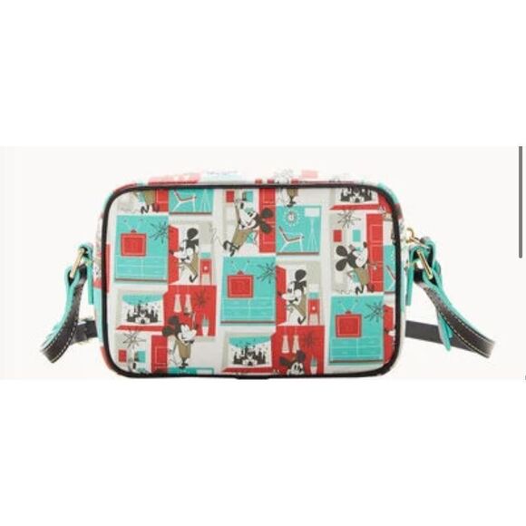 Dooney & Bourke Disney Mid Century Mickey Camera Bag NWT - Picture 11 of 12